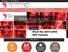 Tablet Screenshot of nef.org